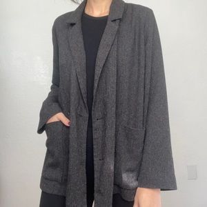 Oversize minimalist blazer